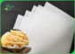 1200MM 30GSM - le PE 10/15GSM blanc de papier d'emballage des pommes frites 60GSM a enduit