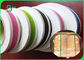 Modèle inoffensif de Rolls de papier coloré de paille à boire de la largeur 15MM adapté aux besoins du client