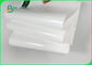 papier blanc de 100gsm emballage avec le papier d'emballage blanchi de PE résistant de l'huile 10gsm en petit pain