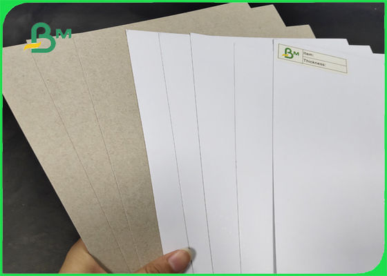 200 / 230gr C1S avec la largeur 1250mm de la catégorie aa de dos de gris avec le GV et le FSC certifiés