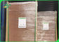 Le bois de Vierge pâte le conseil de 65 * de 86cm 350gsm 400gsm Brown Papier d'emballage en feuille