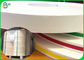 petit pain coloré blanc Slitted Straw Wrapping Paper 28G de papier de 60G 120G emballage