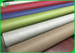 Papier lavé par 0.55mm coloré multi biodégradable de papier lavable pour le sac d'usine