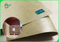 125gsm - papier de revêtement de Brown Papier d'emballage de la Vierge 400gsm certifié par FSC pour des sacs en papier