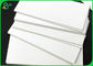 feuilles absorbantes blanches 0.6mm épaisses de papier de carton de caboteurs de boissons de 0.45mm