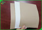 La pulpe réutilisée 170 grammes 200 grammes a enduit le revêtement supérieur blanc d'essai de conseil duplex pour faire des cartons
