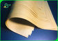 40gsm - pâte de bois de Vierge de papier d'emballage de couleur du jaune 60gsm pour la nourriture de emballage