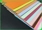 couleur Bristol Card de 200g 300g pour des travaux de travail manuel et des papiers colorés
