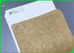 La catégorie comestible a approuvé la couche blanche de 250g 300g 365g a enduit le panneau brun de papier d'emballage