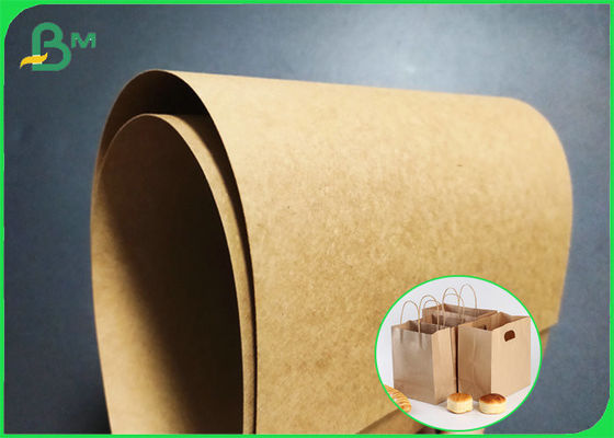 135 gm 400 gm rouleau de papier kraft brun recyclable pour emballage alimentaire