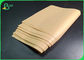 Papier en bambou qui respecte l'environnement de Brown emballage de la pulpe 70g pour la fabrication d'enveloppe