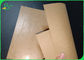 papier couché par PE latéral simple ou double de 250gsm Brown emballage avec la catégorie comestible