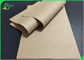50gsm - matériel durable non-enduit recyclable de sacs à main de papier Rolls de 120gsm emballage