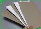 1.2mm Greyboard recyclable avec le côté en stratifié du livre blanc un pour des livres