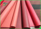 Couleur rouge de papier lavable 150cm d'emballage du tissu réutilisable 0.55mm de papier