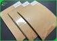 La catégorie comestible forte de la taille 200gsm d'A3 A4 a approuvé la feuille brune de carton de revêtement de papier d'emballage