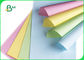 Impression de papier autocopiant de NCR de 3 plis pour la couleur vive de la forme 50gsm 55gsm de facture