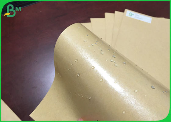 787mm 250g papier kraft brun avec 15g PE revêtu pour boîte à pizza