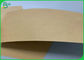 feuille de boîte de crème glacée de petit pain de papier de Brown emballage de catégorie comestible de 150g 200g