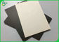 2mm 3mm Grey Back Laminated Black Paperboard réutilisé pour des dossiers d'archives