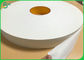 petit pain de papier enveloppé blanc 44mm Slitted de la largeur 28gsm de 32mm pour Straw Packing