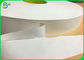 petit pain de papier enveloppé blanc 44mm Slitted de la largeur 28gsm de 32mm pour Straw Packing