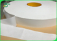Petit pain de papier enveloppé blanc naturel de largeur Slitted de 32mm 53mm pour Straw Packaging