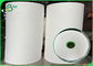 28gram biodégradable Straw Wrapping Paper blanc 26mm/35mm * 5000m Rolls