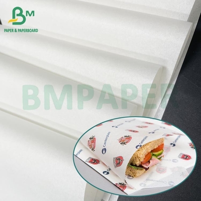 Résistant à la graisse 34g 40g 50g Kit de papier hamburger 3 Kit 4 Pour l'emballage alimentaire