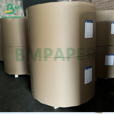 Papier de sac d'emballage marron non blanchi de qualité alimentaire 65 70 GSM