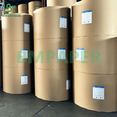 70 gm 90 gm C1S Papier revêtu brillant pour la fabrication de rouleaux d'étiquettes de 50 mm
