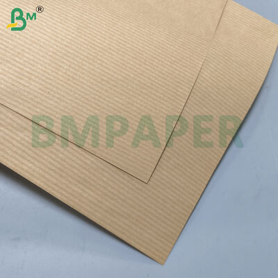 Papier kraft à côtes MG brun non blanchi 40 - 100 gm pour sacs et sacs