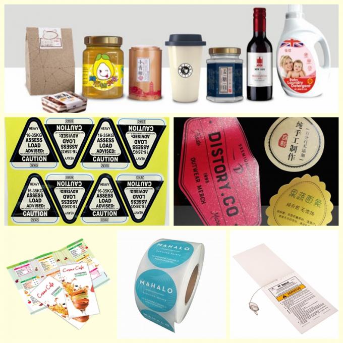 Papier synthétique imperméable imprimable du petit pain 200um pour des labels de bouteille ronde
