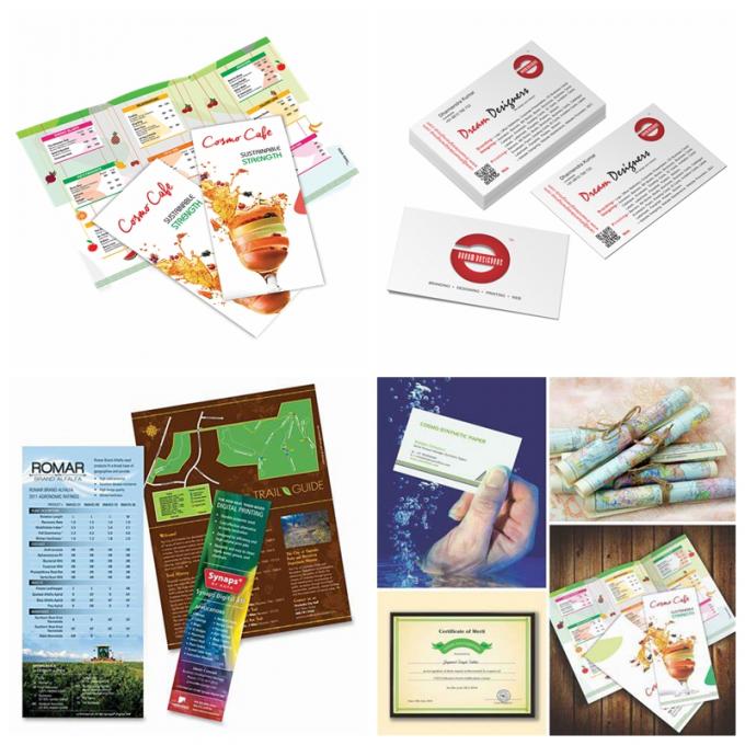 Matte Non - le synthétique Tearable de polypropylène empaquettent 30m par petit pain