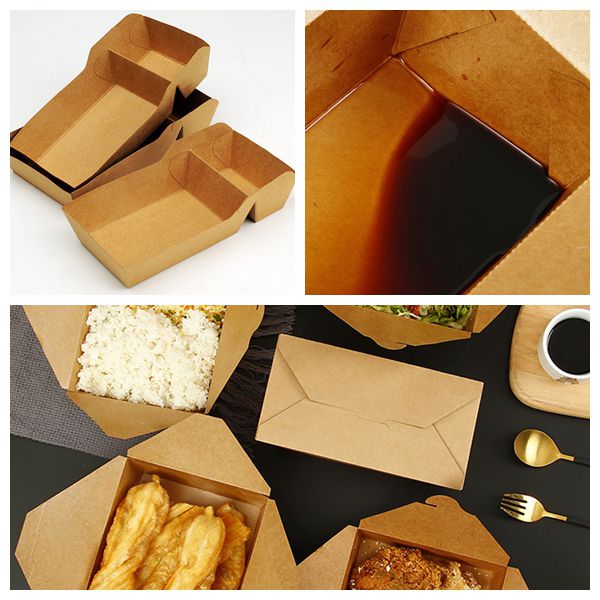 Papier couché par PE d'Oilproof 20gsm 300gsm emballage pour la gamelle jetable