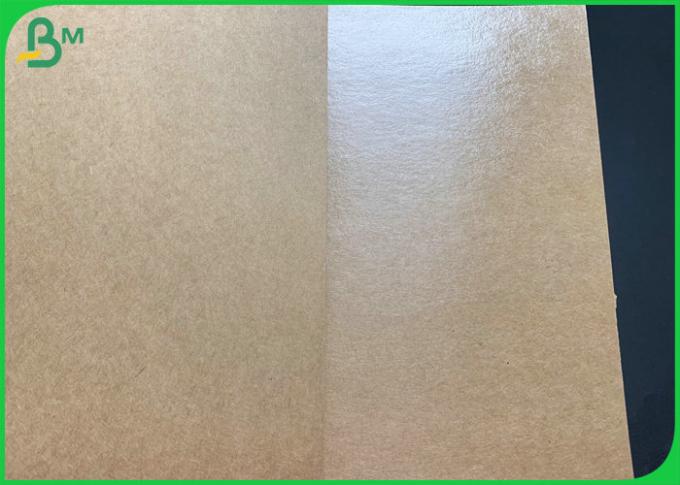 Papier couché par PE d'Oilproof 20gsm 300gsm emballage pour la gamelle jetable