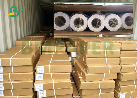 24" X 500 75gsm 80gsm 3" papier à dessin de DAO de noyau 2 Rolls par cas