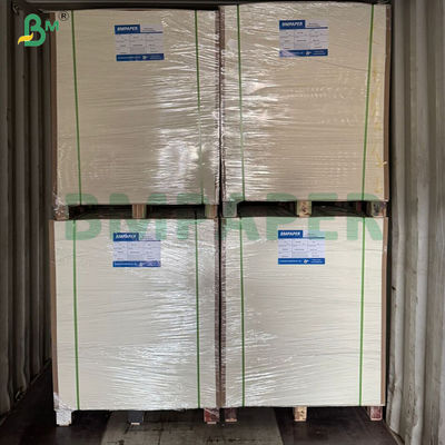 Papeterie de cuve revêtue en PE à face unique résistant à la température blanche