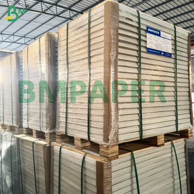 C1S Papier blanc recouvert d'un côté de l'étiquette, matériau de face pour les étiquettes de bouteille et de verre