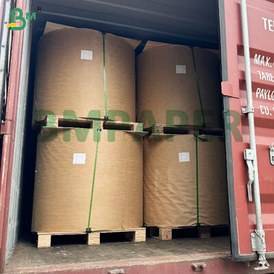Papier d'emballage pour vitrage à la machine non blanchi Brun 1000 mm Largeur du rouleau 35 gm