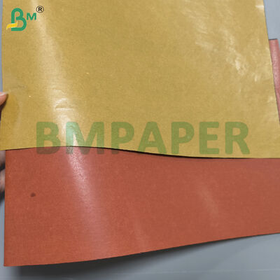 Matériau du sac de protection de fruits en papier Rouge / marron à l' extérieur Noir à l' intérieur