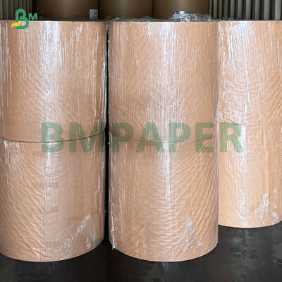 Rouleau de papier thermique semi-brillant autocollant 55 g/m² 80 cm