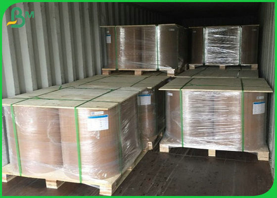 bobine brillante blanche de papier d'art de GV de 300GSM FSC avec le matériel naturel de pulpe de 100%