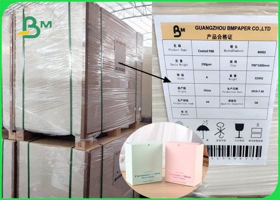 carton GC1 brillant de la blancheur 95% de 270gr 280gr 300gr FSC pour la couverture de livre