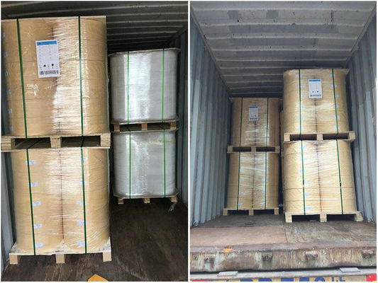 le PE sulfurisé de 40gsm 60gsm a enduit le petit pain de papier pour l'emballage alimentaire