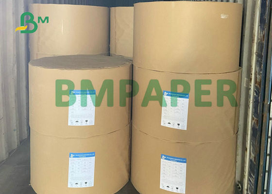 papier vergé 850mm de Woodfree de blancheur de 50grs 53grs 92% 870mm dans les bobines