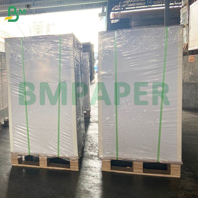 C1S papier d'étiquette de bière blanc d'un côté, argenté de l'autre 65-120 gm