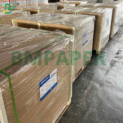 C1S papier d'étiquette de bière blanc d'un côté, argenté de l'autre 65-120 gm