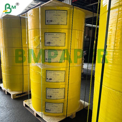 Ruloir de papier de copie sans carbone NCR avec 100% de fibres vierges, poids de base de 48 gm à 80 gm et revêtement CB CFB CF