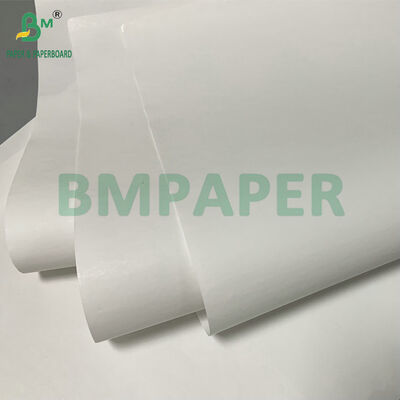 48 gm 640 mm Jumbo Roll papier thermique pour étiquette autocollant carton